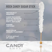 Assorted Rock Candy Sugar Sticks