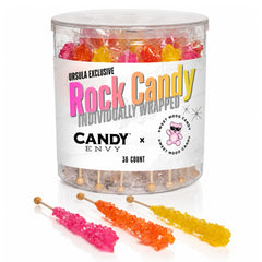 Candy Envy x Sweet Mood – Sunset Rock Candy Sugar Sticks (36 Count)