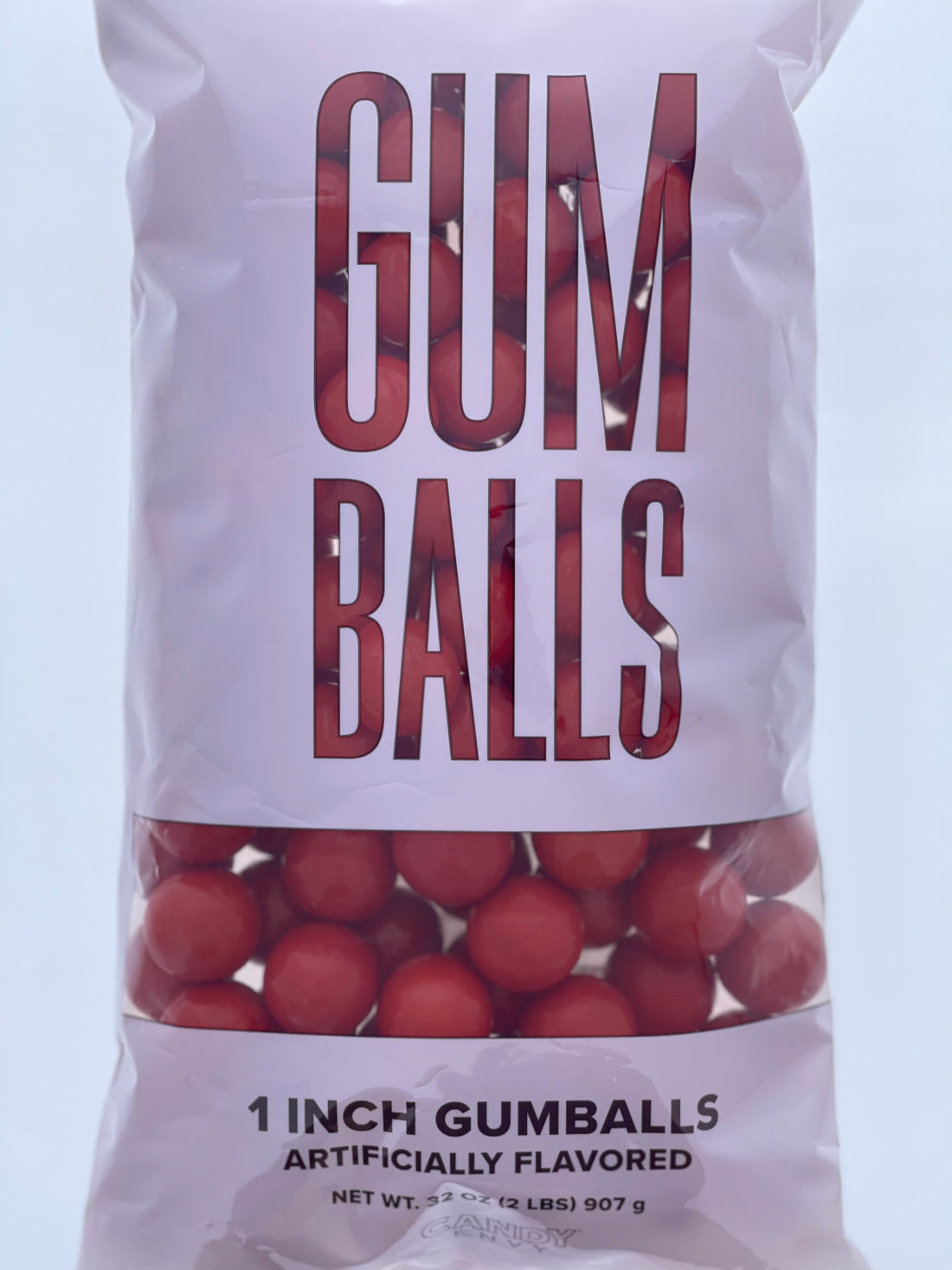 BACK IN STOCK! Red 1 inch Round Gumballs