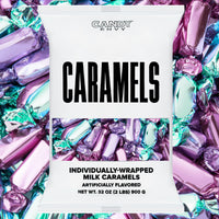 Mermaid Color Foil Wrapped Caramels