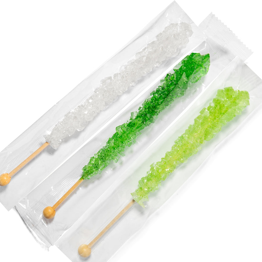 St. Patrick's Day Rock Candy Sugar Sticks