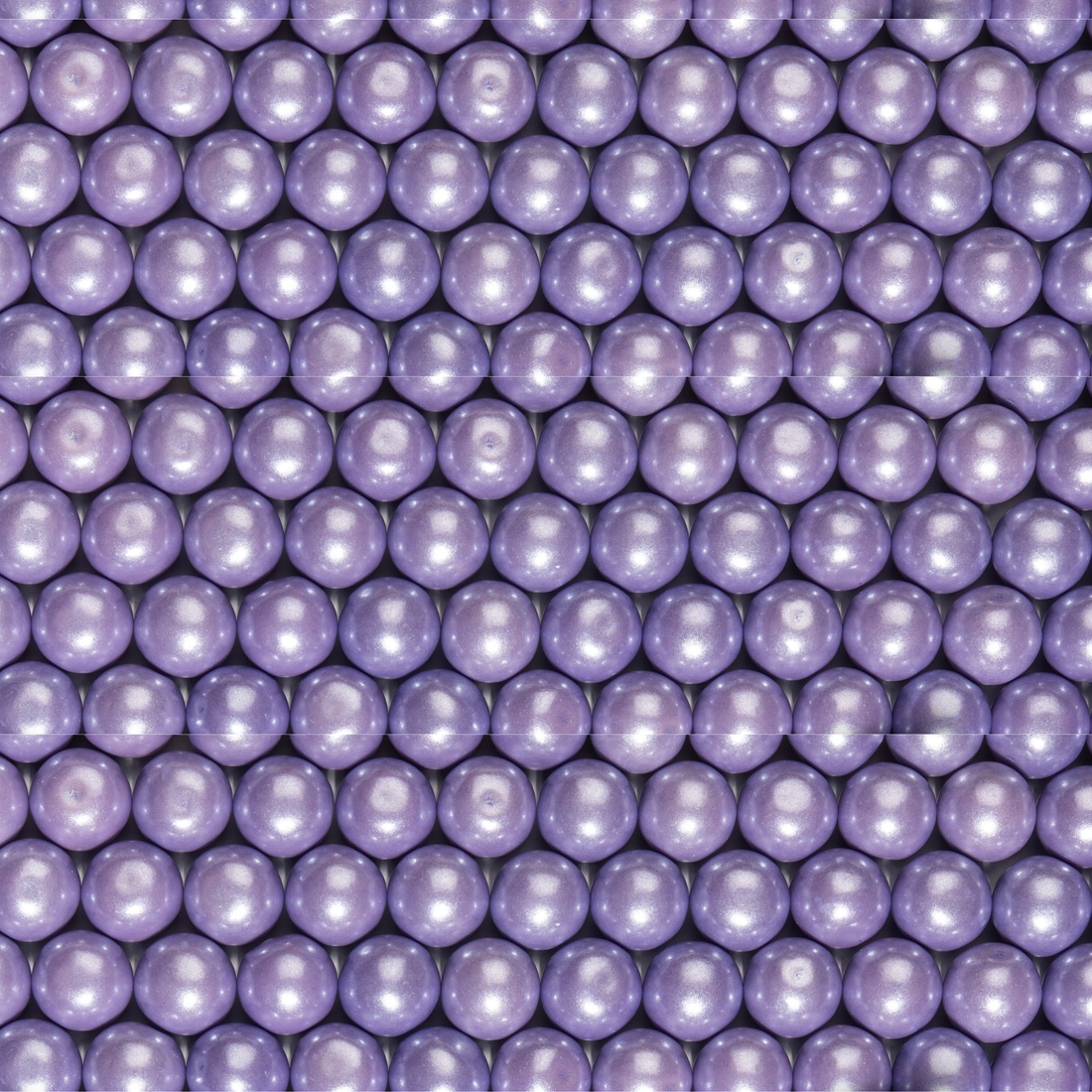 Close-up of shimmmer lavender arranged in a grid pattern