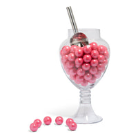 Shimmer Pink 1 inch Round Gumballs
