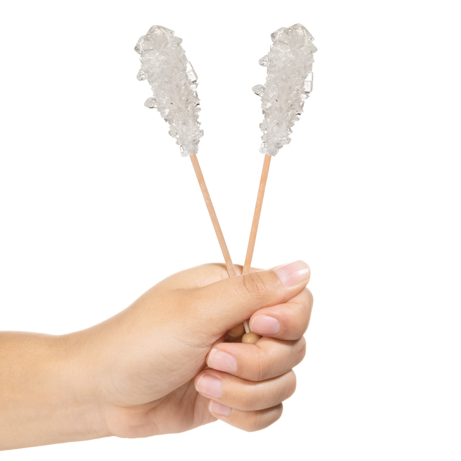 White Cafe Sugar Sticks - Individually Wrapped Swizzle Sticks