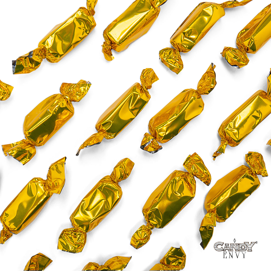 Gold Foil-Wrapped Caramels – Candy Envy