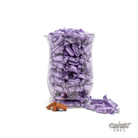 Lilac Foil-Wrapped Caramels - 2 lb Bag