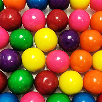BACK IN STOCK SOON! Assorted "Rainbow" 1 inch Round Gumballs - 2 lb Bag