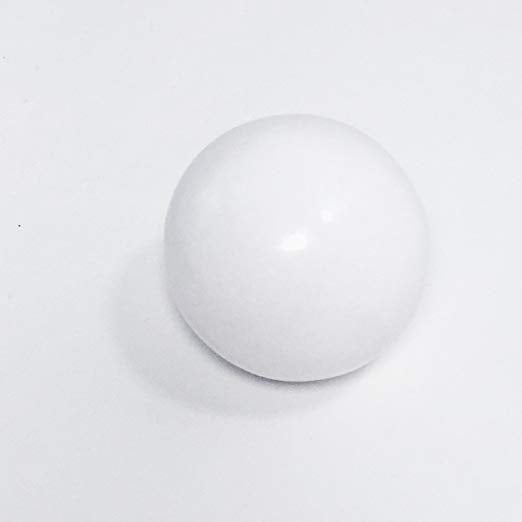 BACK IN STOCK SOON! White 1 inch Round Gumballs