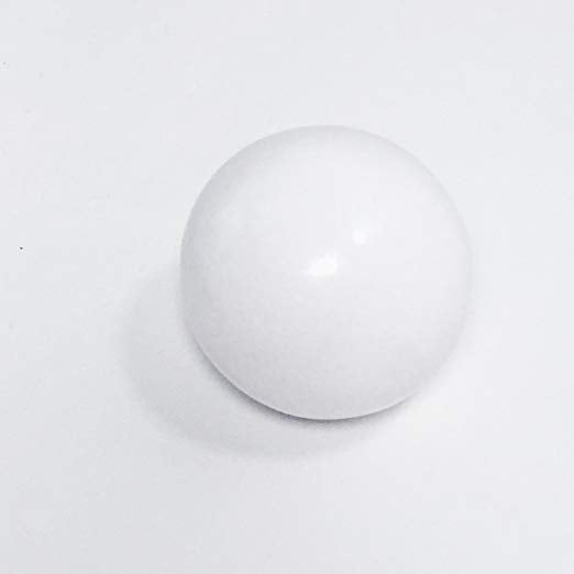 BACK IN STOCK! White 1 inch Round Gumballs