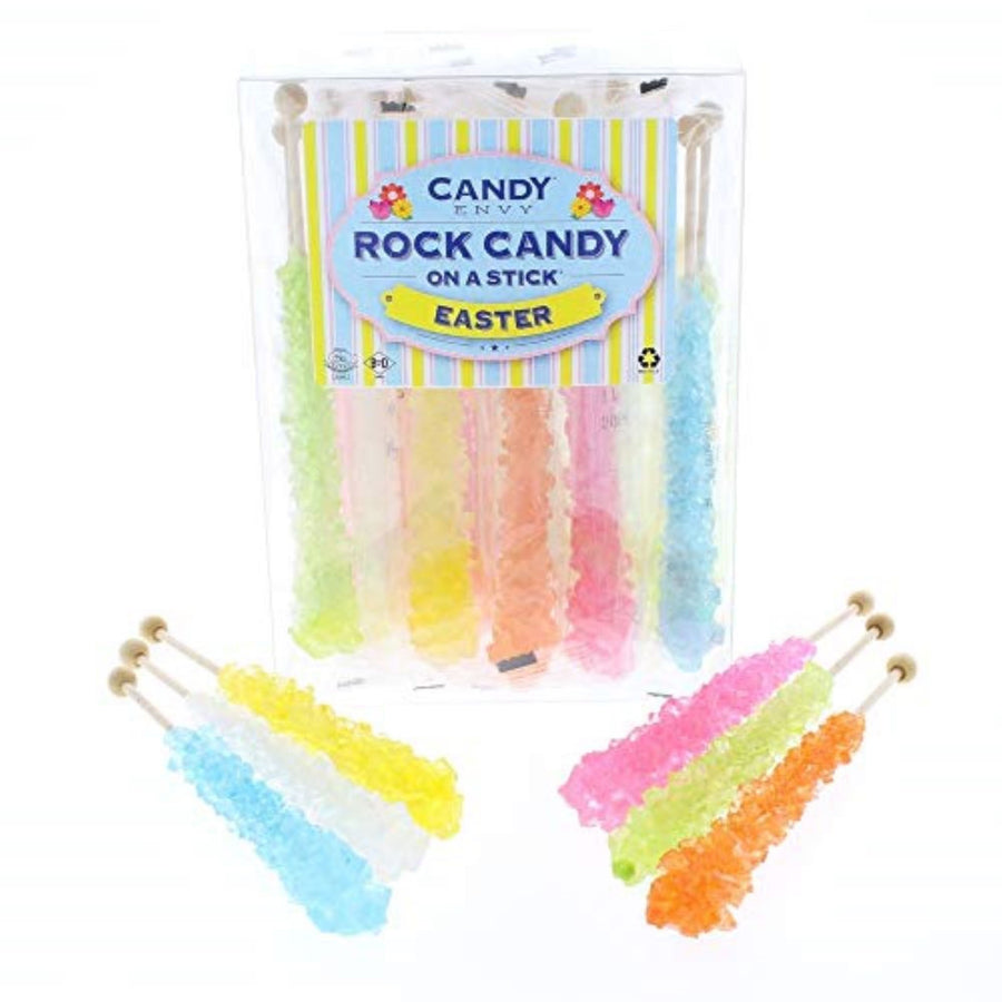 Easter Rock Candy Sugar Sticks