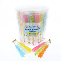 Easter Rock Candy Sugar Sticks