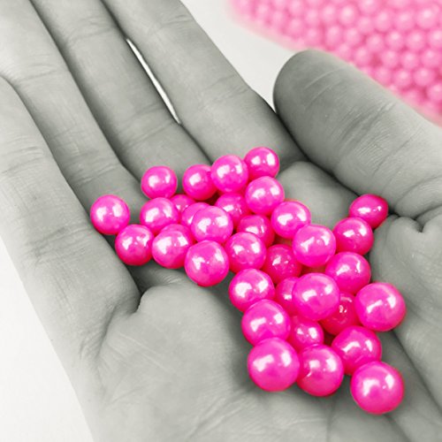 Shimmer Pink Hard Candy Pearls - 2 lb Bag