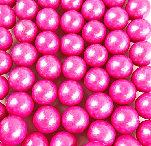 BACK IN STOCK SOON! Shimmer Pink 1 inch Round Gumballs