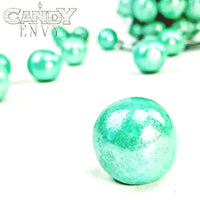 Shimmer Turquoise 1 inch Round Gumballs