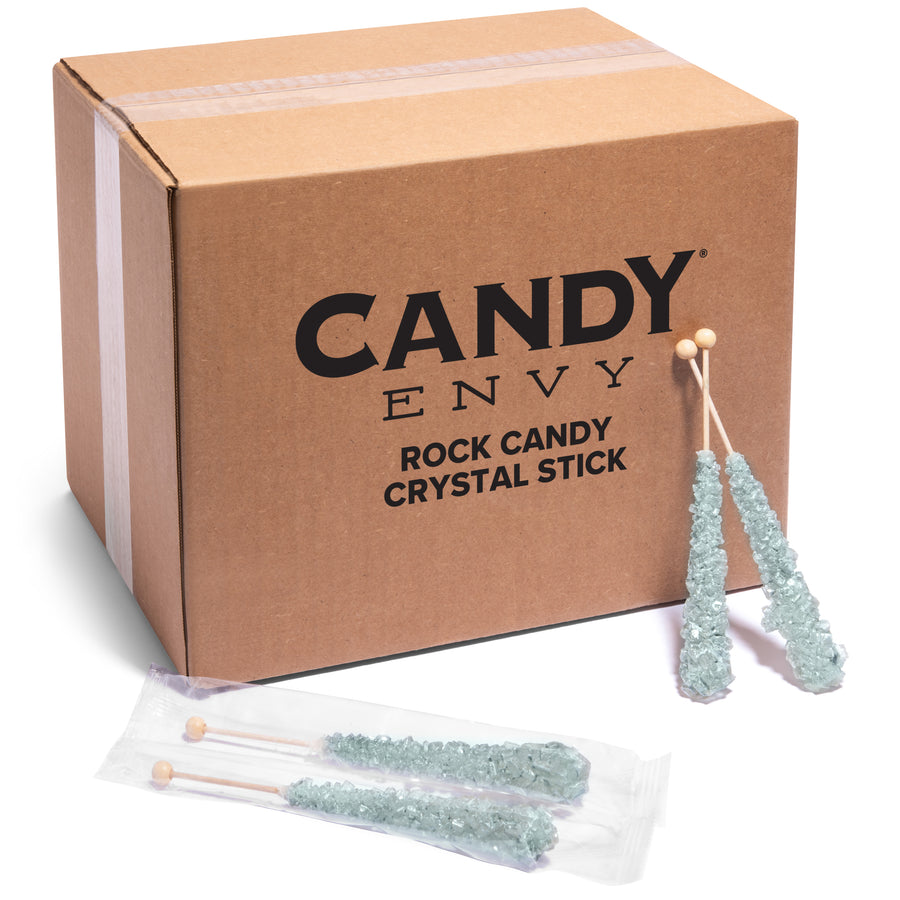Silver Rock Candy Crystal Sticks - Original Sugar Flavor