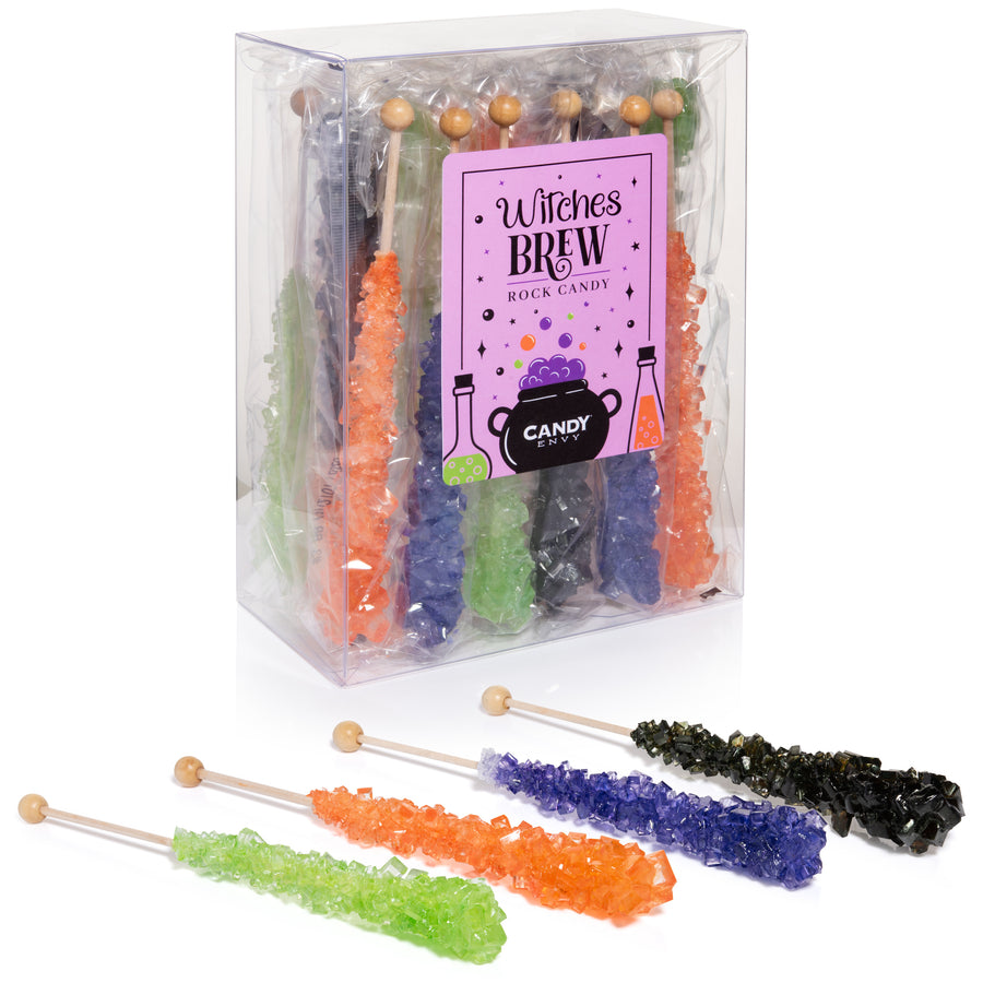 Witches Brew Rock Candy Sugar Sticks