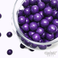 Purple 1 inch Round Gumballs - 2 lb Bag