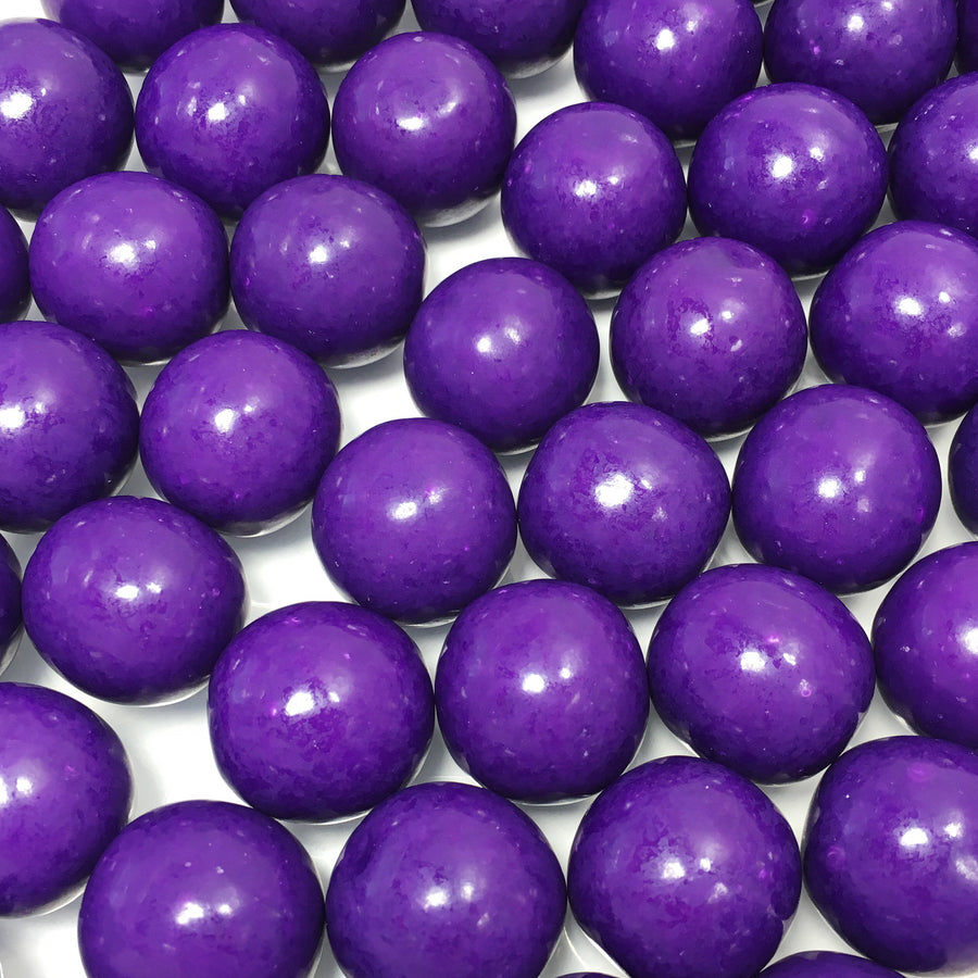 Purple 1 inch Round Gumballs - 2 lb Bag